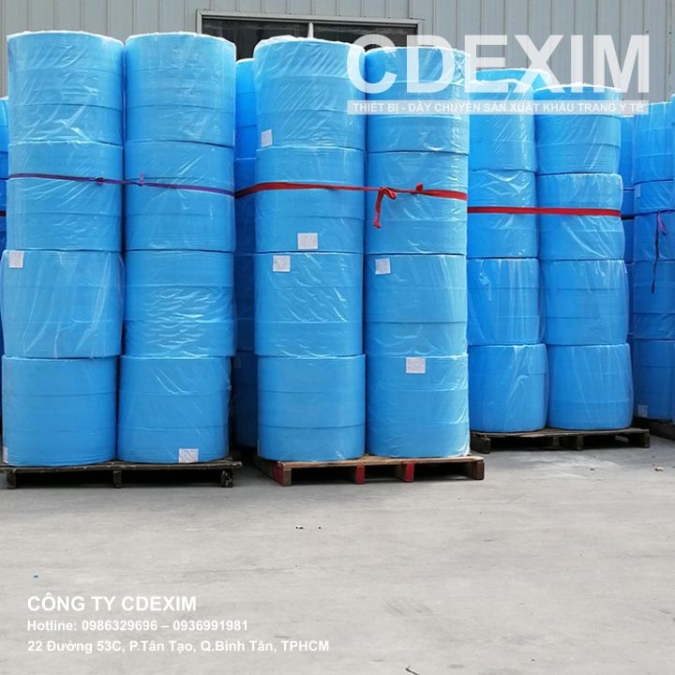 Vải Lọc Khuẩn SMS làm Khẩu Trang Y Tế CDNL1420
